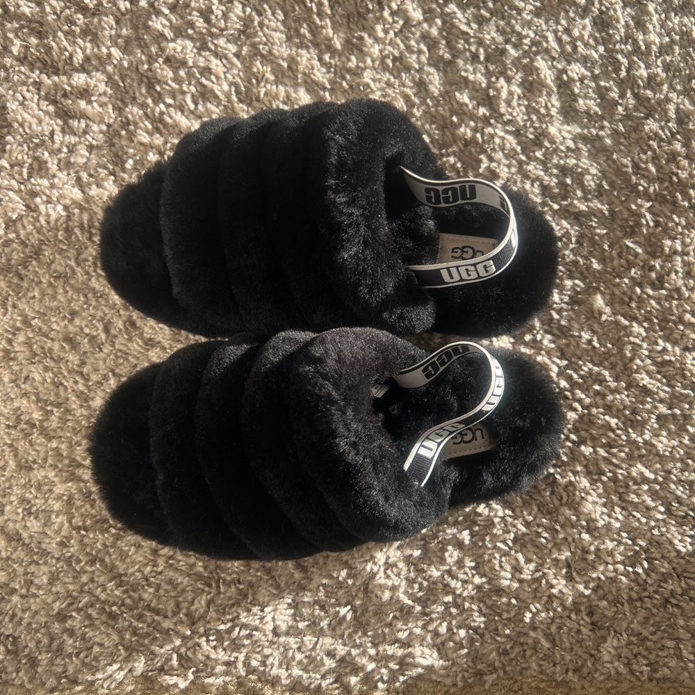 UGG ❗️NWOT❗️Women's Yeah Fluff Slide - Picture 2 of 4